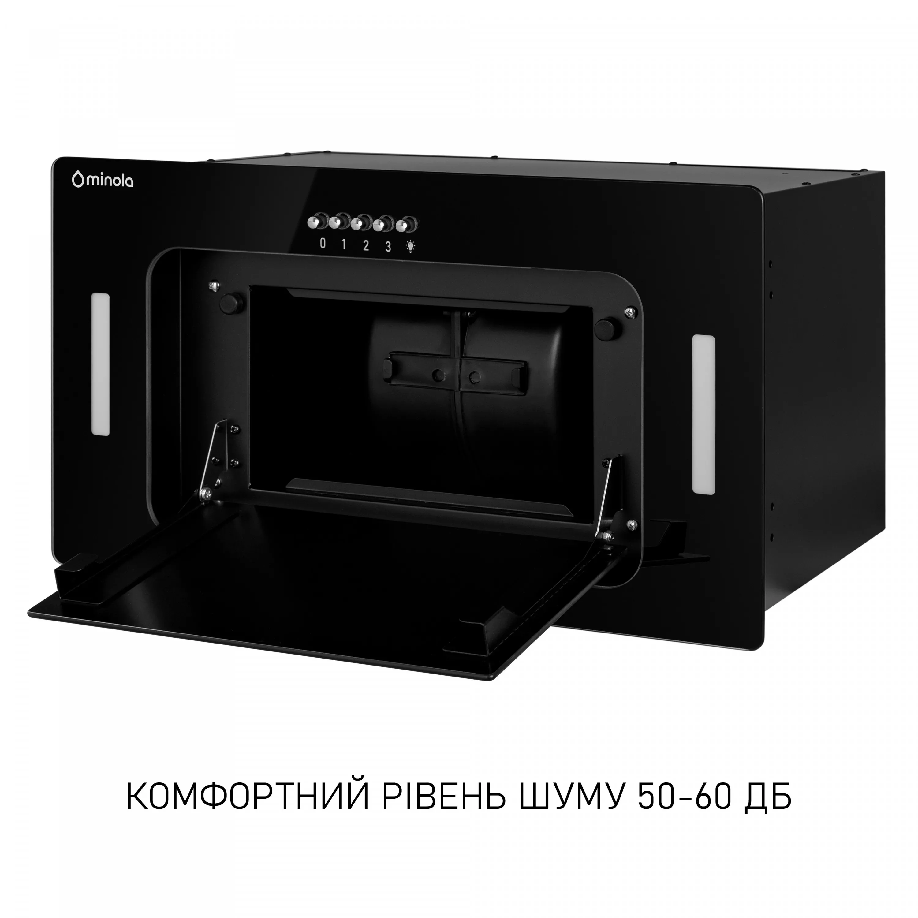 ➤Купить вытяжку полновстроенную Minola BGK 5677 BL в Киеве